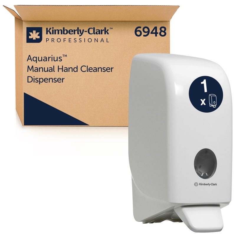 401570-412235-dozownik_mydla_do_rak_kimberly_clark_6948_1l-800w Dozownik mydła do rąk KIMBERLY-CLARK, 6948, 1l, biały - obrazek 1