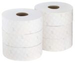 Papier toaletowy Jumbo SCOTT Essential, 2-warstwowy, 6 rolek x 1053 listki, biały - obrazek 3