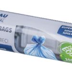 Worki na śmieci DONAU PROFESSIONAL, wytrzymałe, super mocne, z taśmą, 60l, 10 szt., niebieskie