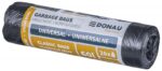 Worki na śmieci DONAU HOME, uniwersalne, 60l, 20 szt., czarne