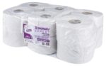 Papier toaletowy makulaturowy DONAU EXPERT Jumbo, 1-warstwowy, 750 listków, 12szt., biały - obrazek 2