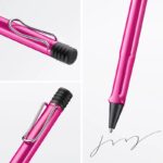 Długopis LAMY Safari 213, M, z czarnym wkładem, różowy - obrazek 4
