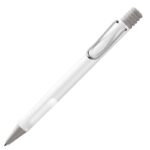 Długopis LAMY Safari 219, M, z niebieskim wkładem, biały