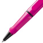 Pióro kulkowe LAMY Safari 313, M, z niebieskim wkładem, różowy - obrazek 3