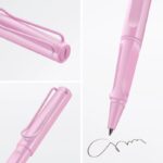 Pióro kulkowe LAMY Safari 3D2, M, z niebieskim wkładem, jasnoróżowy - obrazek 4