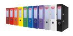 Segregator OFFICE PRODUCTS Officer z szyną, PP, A4/75mm, żółty - obrazek 2