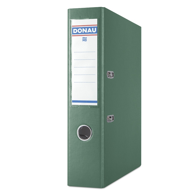 70761-14546-segregator_donau_master_pp_a4_75mm_zielony-800w Segregator DONAU Master, PP, A4/75mm, zielony - obrazek 1