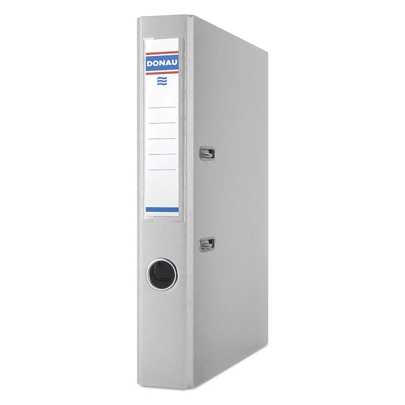 70831-14569-segregator_donau_master_pp_a4_50mm_szary-800w Segregator DONAU Master, PP, A4/50mm, szary - obrazek 1