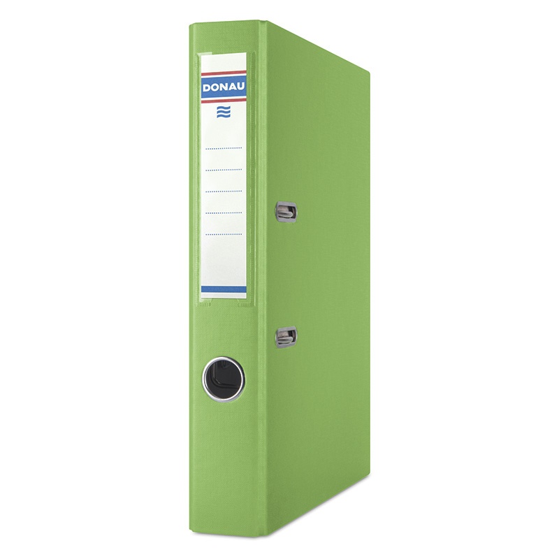 70849-14575-segregator_donau_master_pp_a4_50mm_jasnozielon-800w Segregator DONAU Master, PP, A4/50mm, jasnozielony - obrazek 1