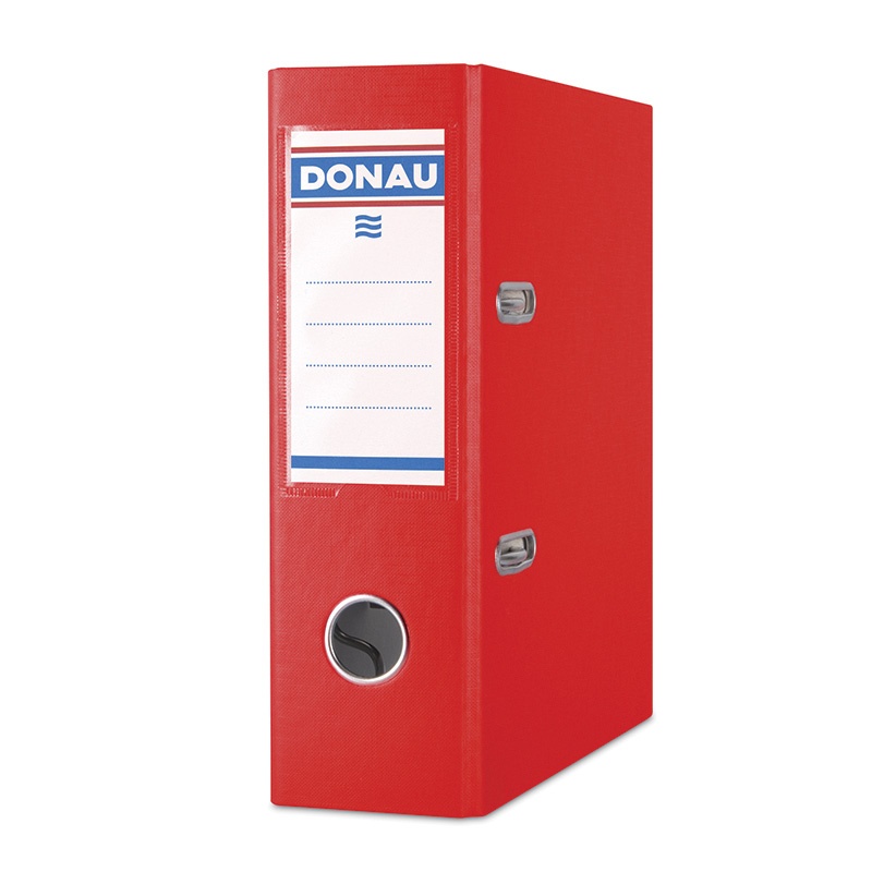 71275-14634-segregator_donau_master_pp_a5_75mm_czerwony-800w Segregator DONAU Master, PP, A5/75mm, czerwony - obrazek 1