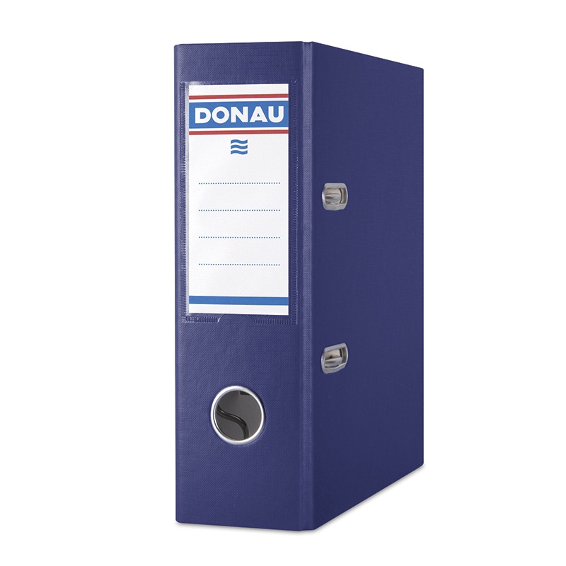 71290-14638-segregator_donau_master_pp_a5_75mm_granatowy-800w Segregator DONAU Master, PP, A5/75mm, granatowy - obrazek 1