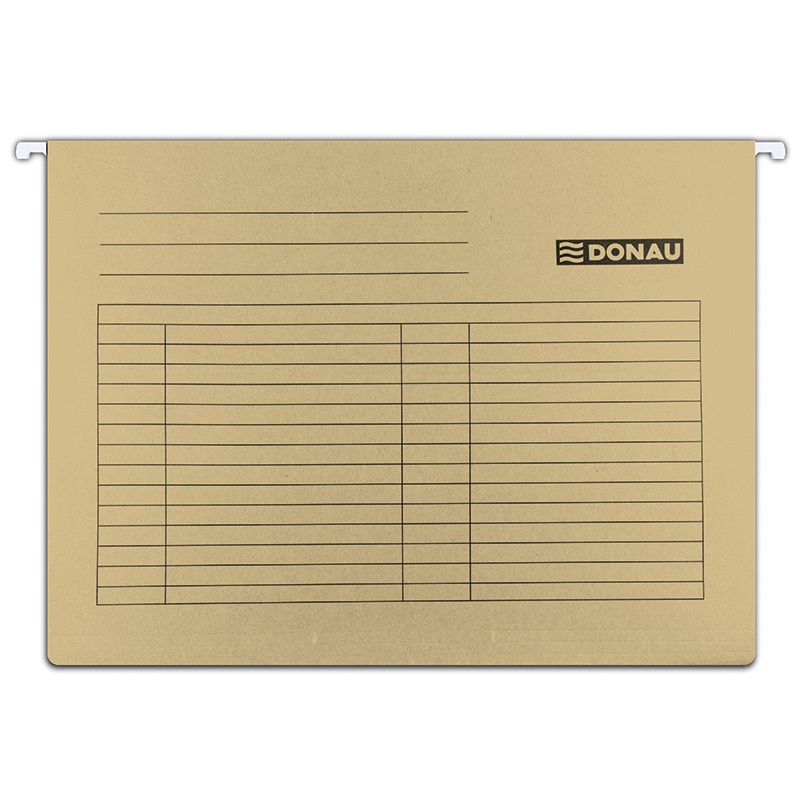 71636-15026-teczka_zawieszkowa_donau_a4_230gsm_brazowa-800w Teczka zawieszkowa DONAU, A4, 230gsm, brązowa - obrazek 1
