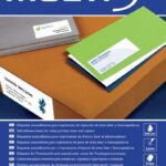 Etykiety uniwersalne MULTI 3,97x42,4mm, prostokątne, białe 100 ark.