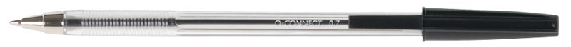 74159-17130-dlugopis_q_connect_z_wymiennym_wkladem_0_7mm_l-800w Długopis Q-CONNECT z wymiennym wkładem 0,7mm (linia), czarny - obrazek 1