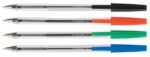 Długopis Q-CONNECT z wymiennym wkładem 0,7mm (linia), czarny - obrazek 2