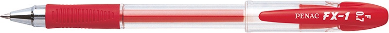 74404-17581-dlugopis_zelowy_penac_fx1_0_7mm_czerwony-800w Długopis żelowy PENAC FX1 0,7mm, czerwony - obrazek 1