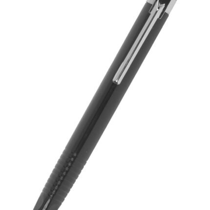 Ołówek automatyczny Q-CONNECT 0,5mm, czarny, GRATIS - grafity