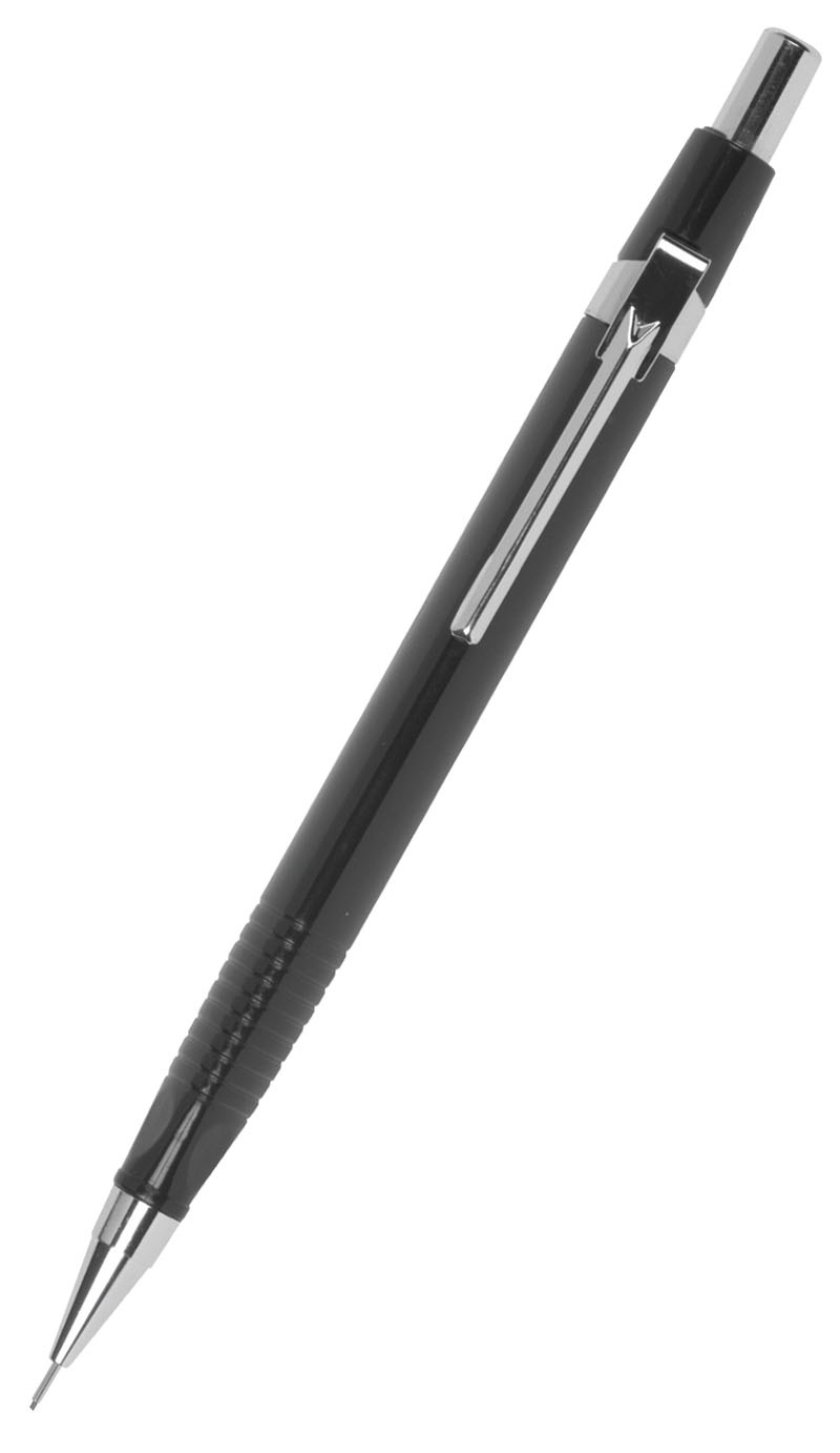 74527-17170-olowek_automatyczny_q_connect_0_5mm_czarny_gra-800w Ołówek automatyczny Q-CONNECT 0,5mm, czarny, GRATIS - grafity - obrazek 1
