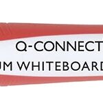 Marker do tablic Q-CONNECT Premium, gum. rękojeść, okrągły, 2-3mm (linia), czerwony