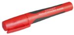 Marker do tablic Q-CONNECT Premium, gum. rękojeść, okrągły, 2-3mm (linia), czerwony - obrazek 3