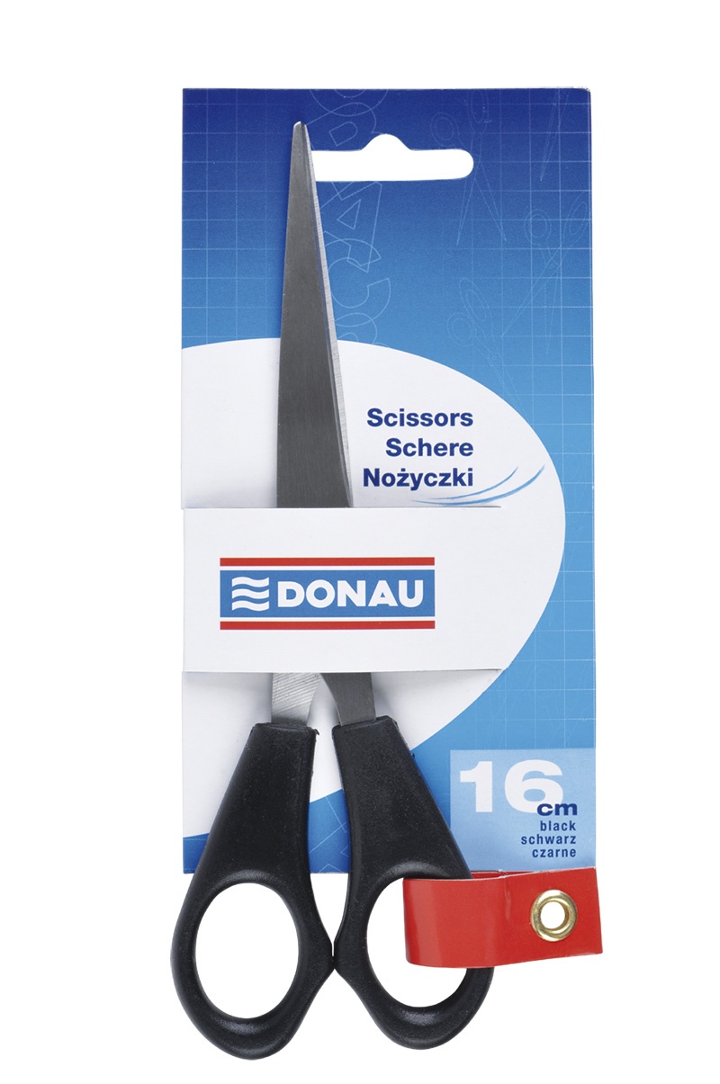 75468-15209-nozyczki_biurowe_donau_klasyczne_16cm_czarne-800w Nożyczki biurowe DONAU, klasyczne, 16cm, czarne - obrazek 1
