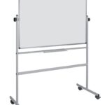 Tablica suchoś. -magn. BI-OFFICE, 150x120cm, obrotowa, mobilna, lakierowana, rama alu.