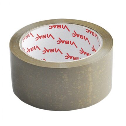 Taśma pakowa VIBAC Solvent, 48mm, 60m, brązowa