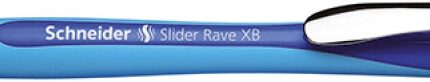 Długopis automatyczny SCHNEIDER Slider Rave, XB, niebieski