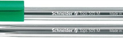 Długopis SCHNEIDER Tops 505, M, zielony
