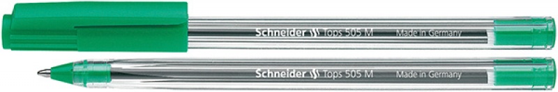 81502-23827-dlugopis_schneider_tops_505_m_50szt_w_j_s_ziel-800w Długopis SCHNEIDER Tops 505, M, zielony - obrazek 1