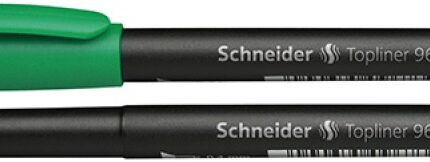 Cienkopis SCHNEIDER Topliner 967, 0,4 mm, zielony