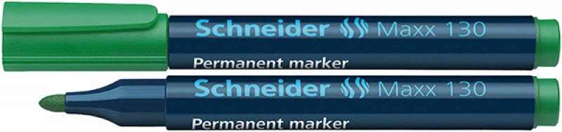 81645-23985-marker_permanentny_schneider_maxx_130_okragly_-800w Marker permanentny SCHNEIDER Maxx 130, okrągły, 1-3mm, zielony - obrazek 1