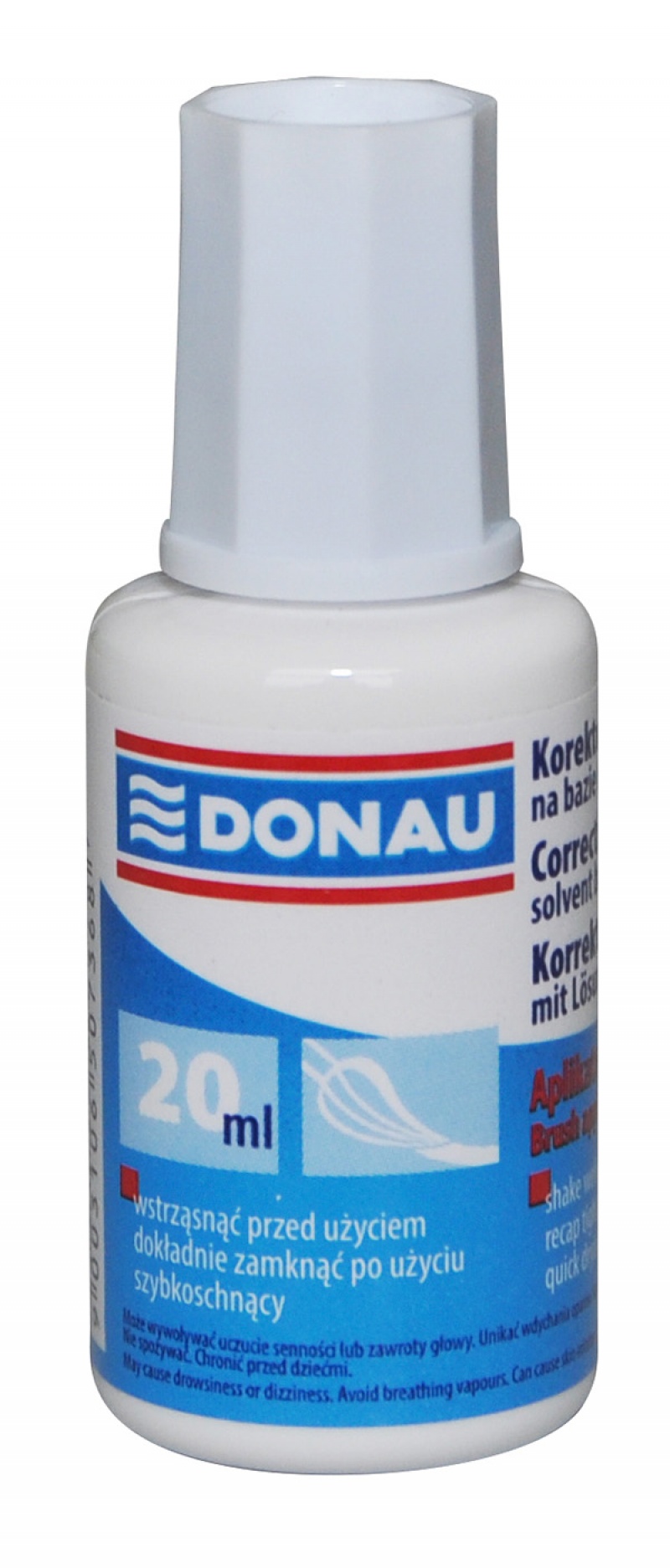 87240-13902-korektor_w_plynie_donau_z_pedzelkiem_20ml-800w Korektor w płynie DONAU z pędzelkiem, 20ml - obrazek 1