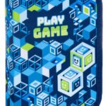 Piórnik pojedynczy dwuklapkowy bez wyposażenia ASTRABAG PLAY GAME, AC1