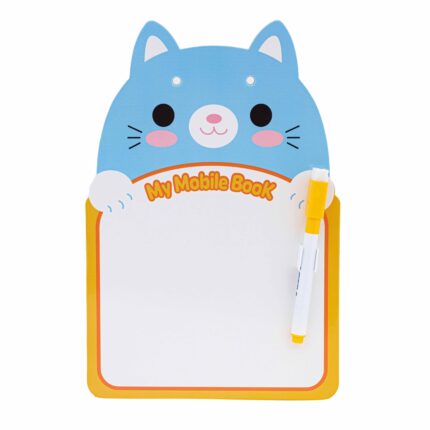 Tablica suchościeralna zwierzątka ASTRAFUN 24,5 × 16,5cm - jednorożec, miś, panda, króliczek