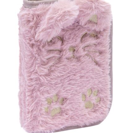 Piórnik pojedynczy jednoklapkowy z wyposażeniem ASTRABAG FLUFFY KITTY, AC11
