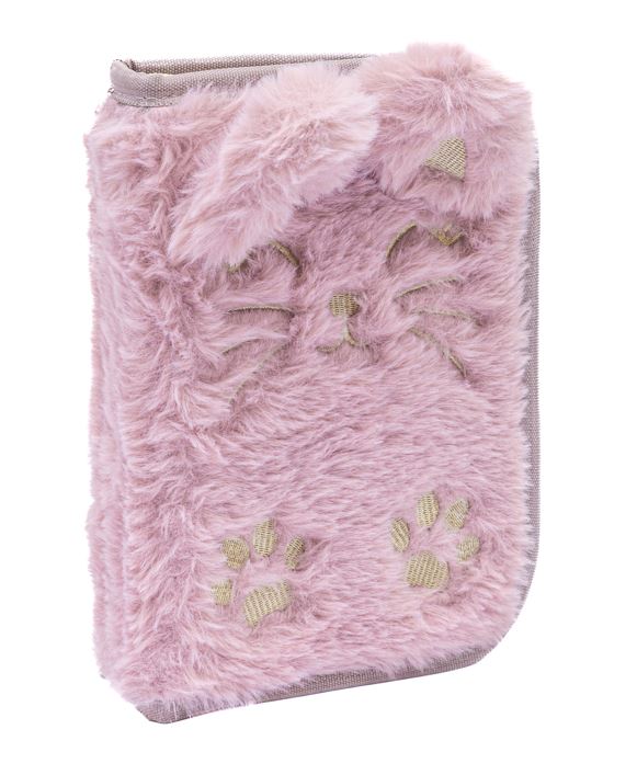 Piórnik pojedynczy jednoklapkowy z wyposażeniem ASTRABAG FLUFFY KITTY, AC11 Piórnik pojedynczy jednoklapkowy z wyposażeniem ASTRABAG FLUFFY KITTY, AC11 - obrazek 1