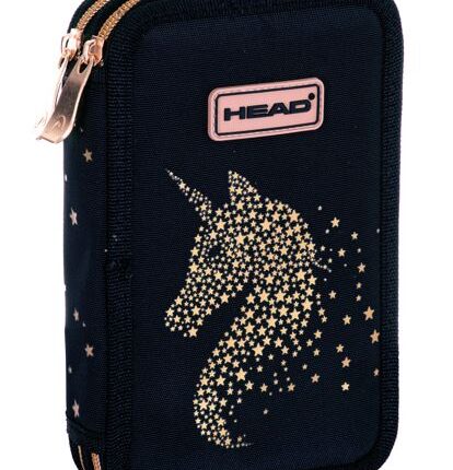 Piórnik podwójny bez wyposażenia HEAD GOLDEN EFFECT CLASSY GOLD, AC2