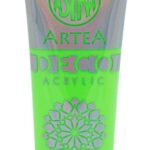 Farba akrylowa DECO ARTEA 75 ml tuba - Neonowy Zielony