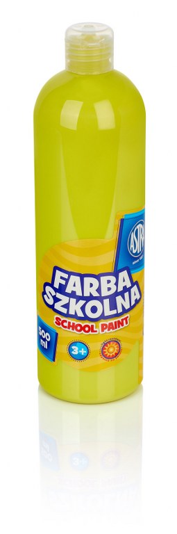 Farba szkolna Astra 500 ml - cytrynowa Farba szkolna Astra 500 ml - cytrynowa - obrazek 1