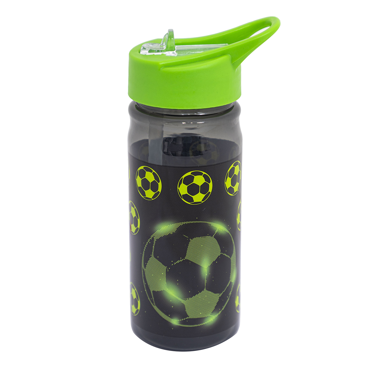 Bidon z rurką AQUA PURE NEO FOOTBALL Bidon z rurką AQUA PURE NEO FOOTBALL - obrazek 1