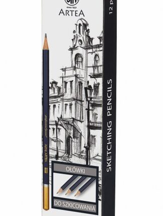 Ołówek do szkicowania 8B Astra Artea - box 12 sztuk