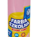 Farba szkolna Astra 500 ml - różowa jasna