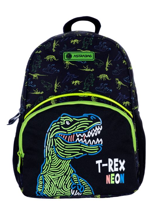 Plecaczek dziecięcy wycieczkowy ASTRABAG T-REX NEON, AK300 DLA CHŁOPAKA Plecaczek dziecięcy wycieczkowy ASTRABAG T-REX NEON, AK300 DLA CHŁOPAKA - obrazek 1
