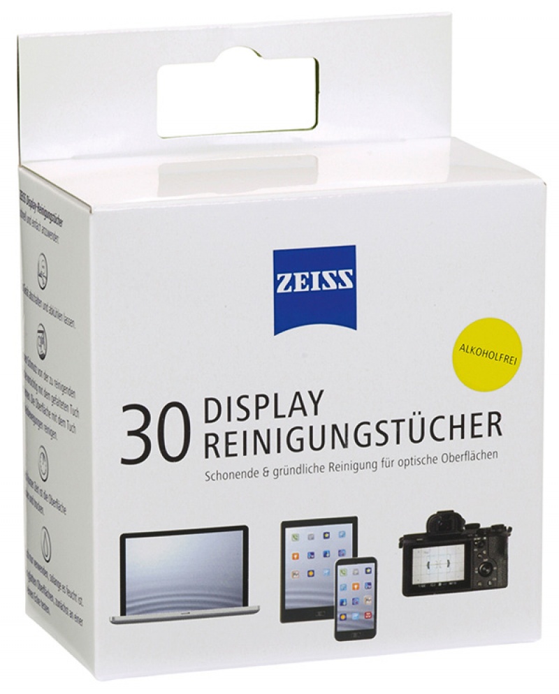 104309-68090-chusteczki_do_czyszczenia_ekranow_tabletow_i_-800w Chusteczki do czyszczenia ekranów, tabletów i laptopów ZEISS, 30 szt., białe - obrazek 1