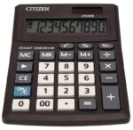 Kalkulator biurowy CITIZEN CMB1001-BK Business Line, 10-cyfrowy, 137x102mm, czarny - obrazek 3