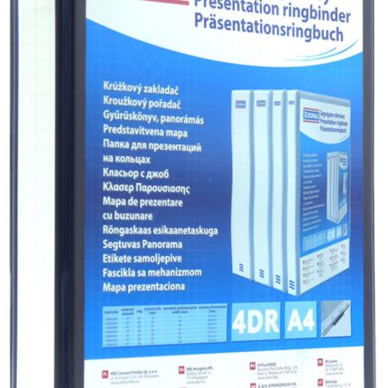 Segregator ofertowy DONAU, PP, A4/4RD/25, czarny