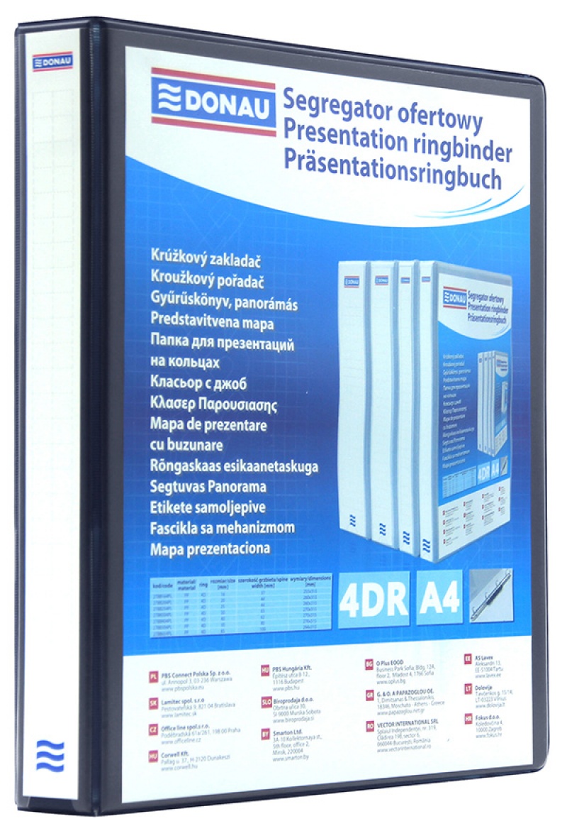 108397-70016-segregator_ofertowy_donau_pp_a4_4rd_25_czarny-800w Segregator ofertowy DONAU, PP, A4/4RD/25, czarny - obrazek 1
