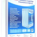 Segregator ofertowy DONAU, PP, A4/4RD/25, biały
