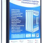 Segregator ofertowy DONAU, PP, A4/4RD/30, czarny